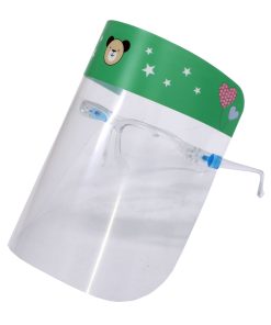 Alternative view of kiddies face shields