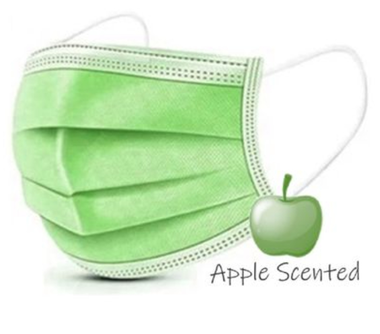 MXM Face Mask - Kids 3Ply Disposable Mask Oops Ouch! White & Colours - 50's - Image 4