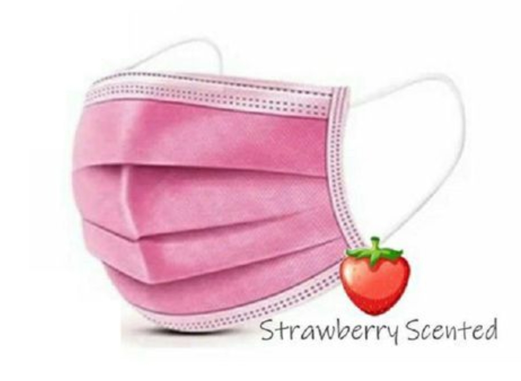 MXM Face Mask - Kids 3Ply Disposable Mask Oops Ouch! White & Colours - 50's - Image 5