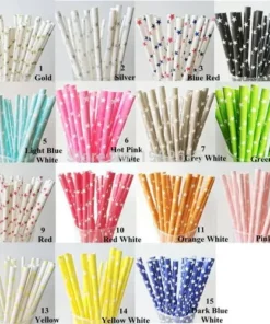 8mm paper straws