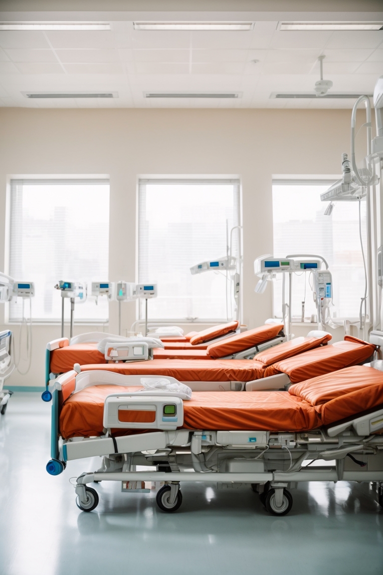 examination couch for clinic