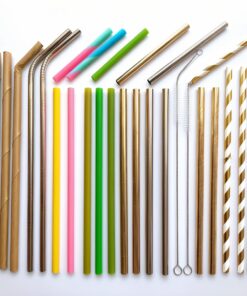 wrapped cocktail straws