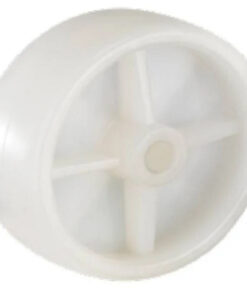 Castor Wheels - Polypropylene - Loose Wheel - White - 50mm - TOOC488