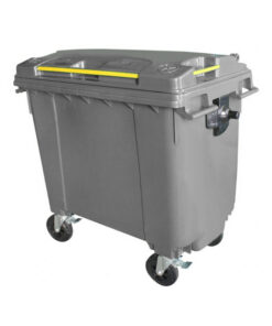 Bulk Wheelie Bin - 660L - 4 Wheel - Plastic - Grey - 0185