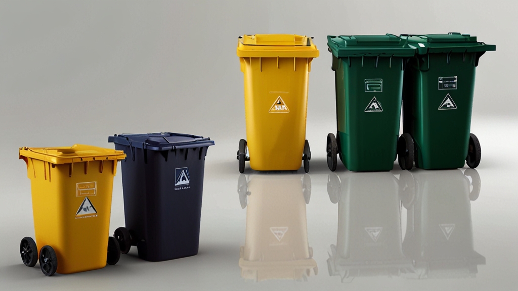 green wheelie bin 240l