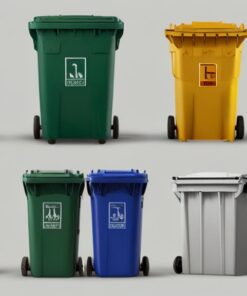 32 litre wheelie bin