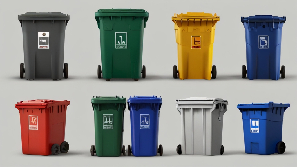 32 litre wheelie bin