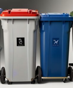 black wheelie bin council