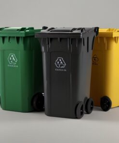 660l garbage bin