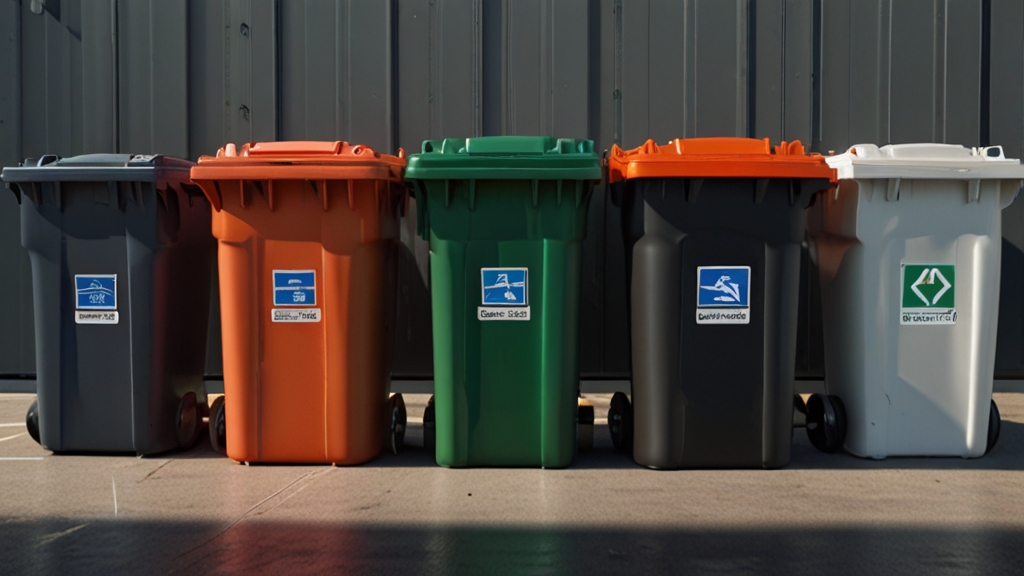 small wheelie bins for sale