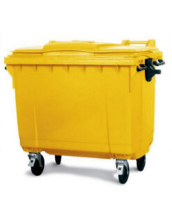 240L Blue Wheelie Bin for Dry Mixed Recycling