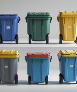 360L Wheelie Bin - Large Household Capacity