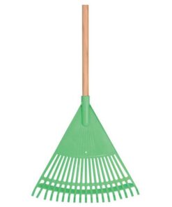 Plastic Rake - Wooden Handle - TOOR1523