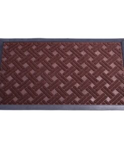 Doormat - Poly Mat - Black - 75 x 45 x 0.3 cm - POL00002-1