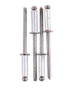 Rivets - Aluminium - 3.2 x 18mm - Pack of 100 - TOOR1655