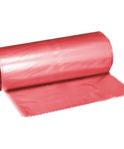 Wheelie Bin Refuse Bag - 140L - Red - 30 Micron - Pack of 1000 - 140LBAG-RED