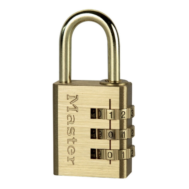 Brass Padlock - Combination - 30mm - MA207772