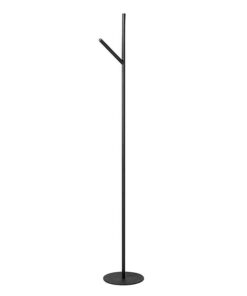 Coat And Hat Stand - Y - Shape - Single - 20 x 20 x 180cm - Black - COA001BL