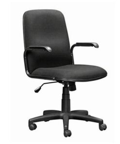 Office Chair - Mid Back - Swivel and Tilt - 92 x 56 x 65 cm - SE003-black
