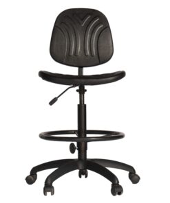 Draughtsman Chair - Plastic - Black