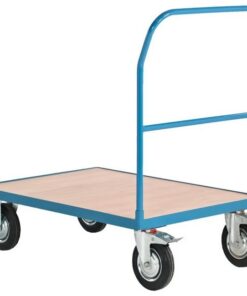 Matlock Platform Truck - Strong Plywood Deck - 500kg Capacity - 1000mm Length - 150mm Rubber Castors