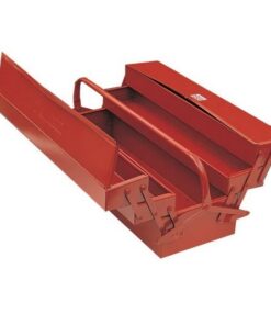 Kennedy Steel Tool Box - 4 Trays - Red - 56 x 20.5 x 20.5 cm