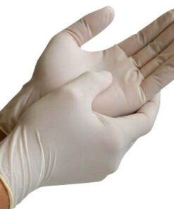 Examination Gloves – Latex – Powdered – Box 100 5g Weight