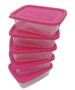 Square containers 1400cc