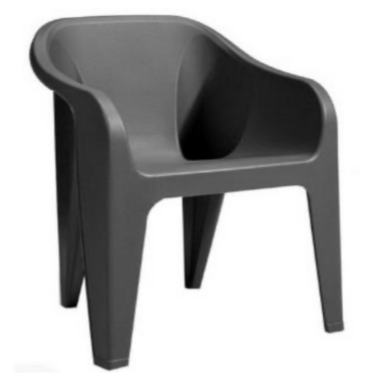 Miami Bistro Chair- Black