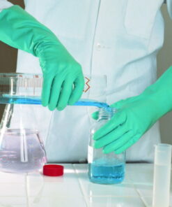 Gloves UltraNitril 454 size 8, latex