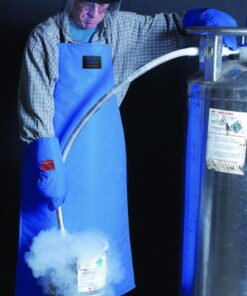 Cryo.Expert Cryo Protection Set – Gloves 700mm XL, Face Shield, Apron, and Two Safety Labels