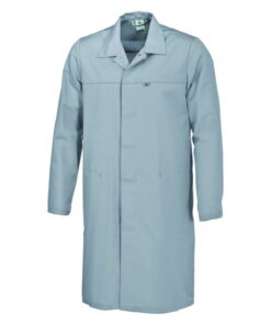 Bierbaum-Proenen BP Laboratory Coat Size 2XLN, Light Grey 65% Polyester / 35% Cotton, 1/1 Arm, Unisex