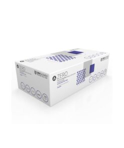 Nitrile gloves ZERO, size L (8-9) accelerator-free, powder-free, blue, pack of 100