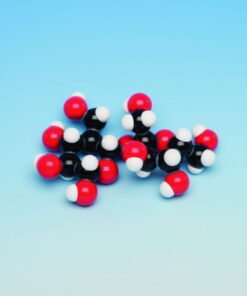 Molcular model Starch or Cellulose 3 Glucose Units