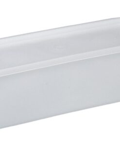 Bürkle All-Purpose Can Square 2000 ml, Suitable for Freezing, 255x103x94 mm, PE Transparent