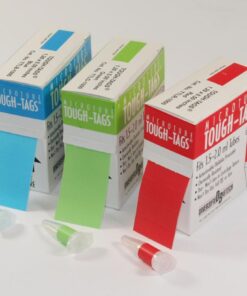 Heathrow Tough-Tags, 33x13mm, Transparent Polyester, Pack of 1000