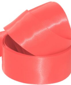 DFS Coral (15mm) Satin Ribbon