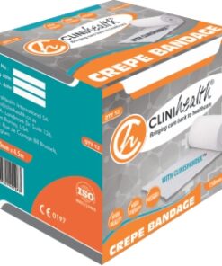 Crepe Bandage 150mm X 4.5m CliniHealth – 1s