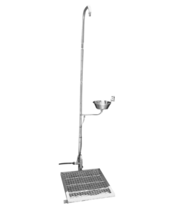 Single Foot Operated Safety Shower