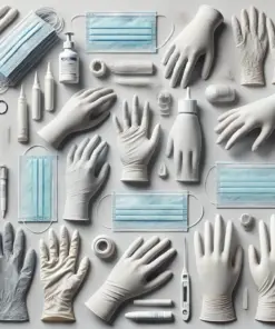 Uvex Protection Gloves RUBIFLEX S NB35S, CA35 CM, Size 9, Type 98891, Green, Pair