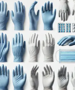 accelerator free High risk exam gloves