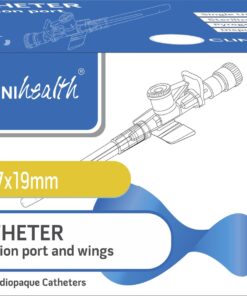 IV Catheter 24G with Injection port and wings – 100s