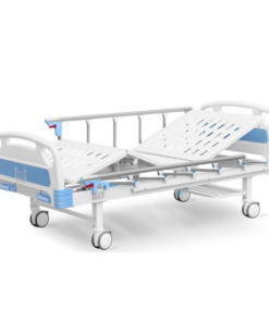 Two-Crank ABS Hospital Bed with 4 Section Mattress