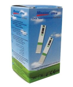 Cholesterol Mission Ultra Test Strips – 25s