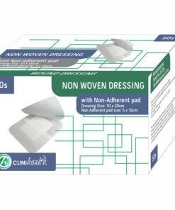Dressing Non-Woven with Pad 10x20cm- 50s