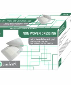 Dressing Non-Woven with absorbent pad 6 x8.3cm – 50s