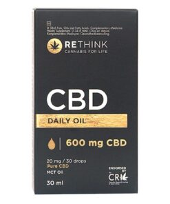 Rethink Cbd Daily Oil 600 mg 30ml