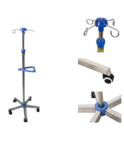 Dripstand Mobile Stainless steel – IV STAND