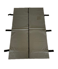 Cream Straight Zip + Handles 180 Micron - Medium