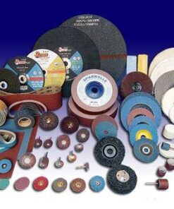 Abrasives- Klingspor Abrasive Discs, 400Grit, 150mmØ, PS33BK, GLS3-6 Holes (each of 100)